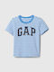 GAP Παιδικό T-shirt BREEZY BLUE Mix Match Logo