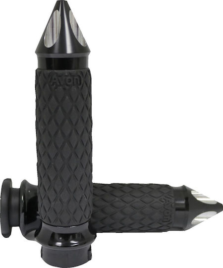 Avon Grips Motorradlenkergriffe in Schwarz Farbe