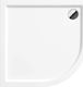 Deante Semicircular Acrylic Shower White 80x80cm