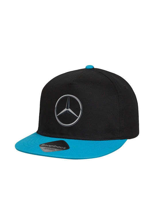Mercedes-Benz Παιδικό Καπέλο Jockey Υφασμάτινο Μαύρο