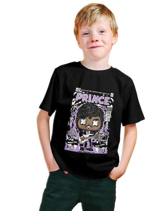 Pop Culture Kids' T-shirt Black Prince