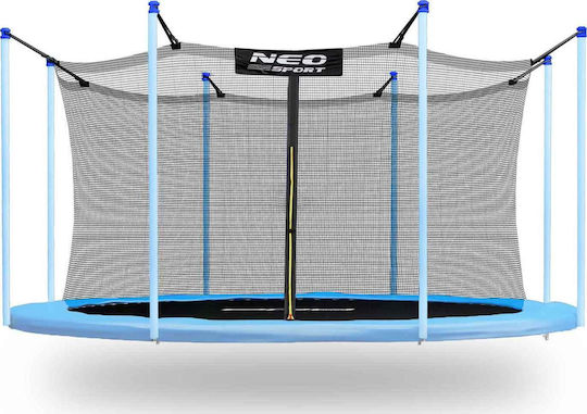 Trambulină Neo-sport Neosport cu plasă pentru interior 404cm 13ft