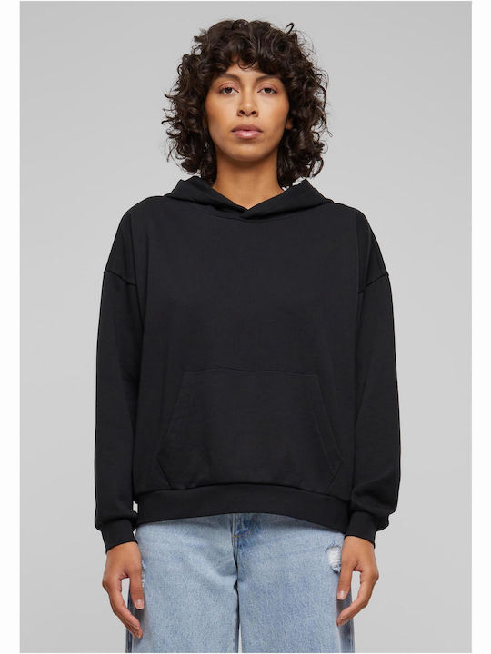 Urban Classics Lang Damen Sweatshirt Kapuzen Sc...