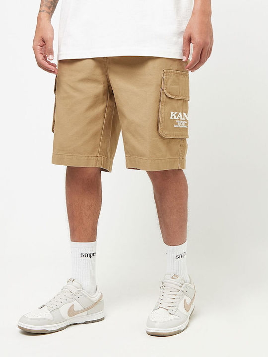 Karl Kani Men's Shorts Cargo Sand Brown