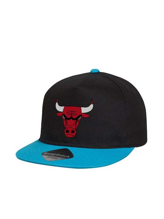 Koupakoupa Pălărie pentru Copii Tesatura Chicago Bulls Negru