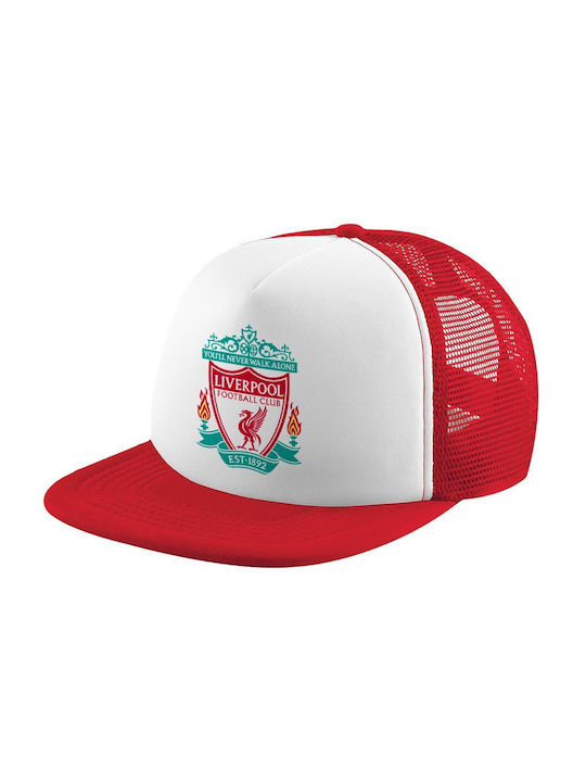 Koupakoupa Kids' Hat Jockey Fabric Liverpool White