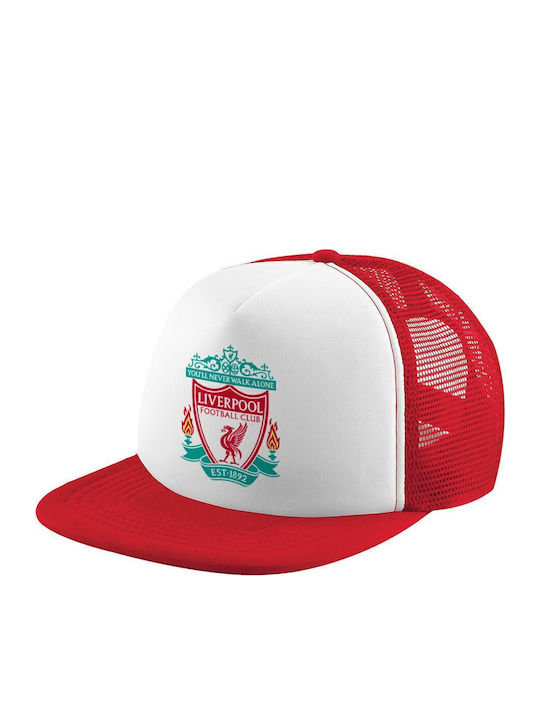 Koupakoupa Kids' Hat Jockey Fabric Liverpool White