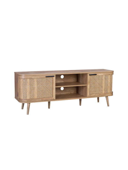 Έπιπλο Τηλεόρασης Monmarte Φυσικό Μ150xΠ39xΥ150cm