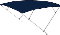 Eval Boat Tent Aluminum L2.5xW2.5xH129cm Blue Colour