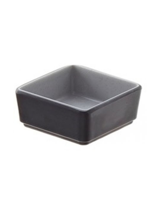 Ready Σαλατιέρα Μελαμίνης Γκρι 6.5cm 6τμχ