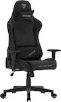 SENSE7 Spellcaster Senshi Edition Fabric Gaming Chair with Adjustable Arms Black