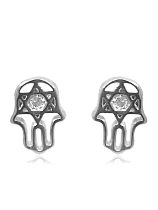 Sava Jewellery 1tmx Σκουλαρίκια από Ασήμι