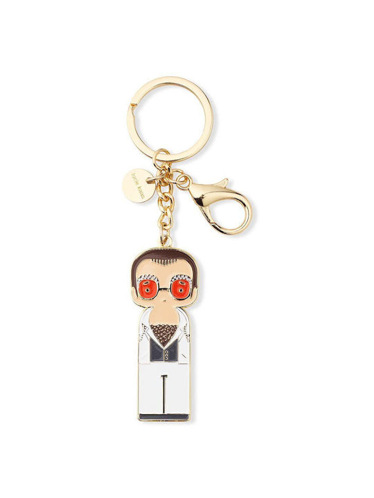 Lucie Kaas Keychain Metallic