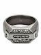 Police Ring made of Steel