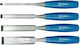 Vorel Daltă Lățime 24mm cu Plastic Mâner Set 4buc