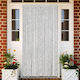 vidaXL Fabric Door Curtain Gray 118x220cm 4004884