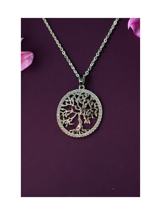 Ζωης Necklace Tree from Steel