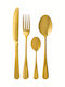 Ambition Cutlery Set Stainless Gold 24pcs