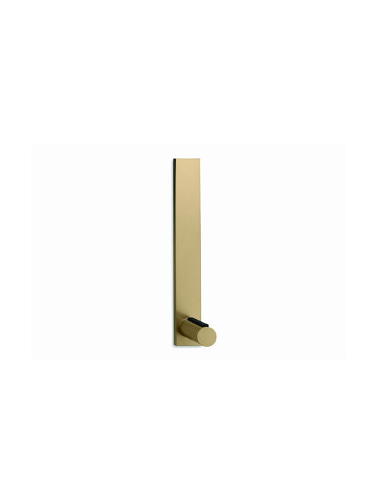 Inofix Agățătoare De Perete Metalică Auriu 4x29.6x7.7cm