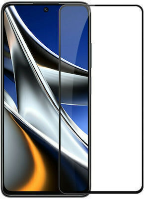 Full Face Tempered Glass Μαύρο (Poco F4 GTRealme GT 5G)