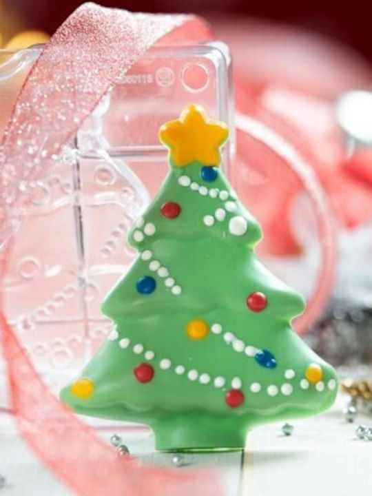 Decora Christmas Sweets Pan/Mold Green L10.5xW8.5cm.