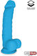 IntoYou Ρεαλιστικό Dildo με Όρχεις και Βεντούζα Μπλε 20cm
