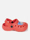 Life's Little Moments Sonic Kids Beach Clogs Red