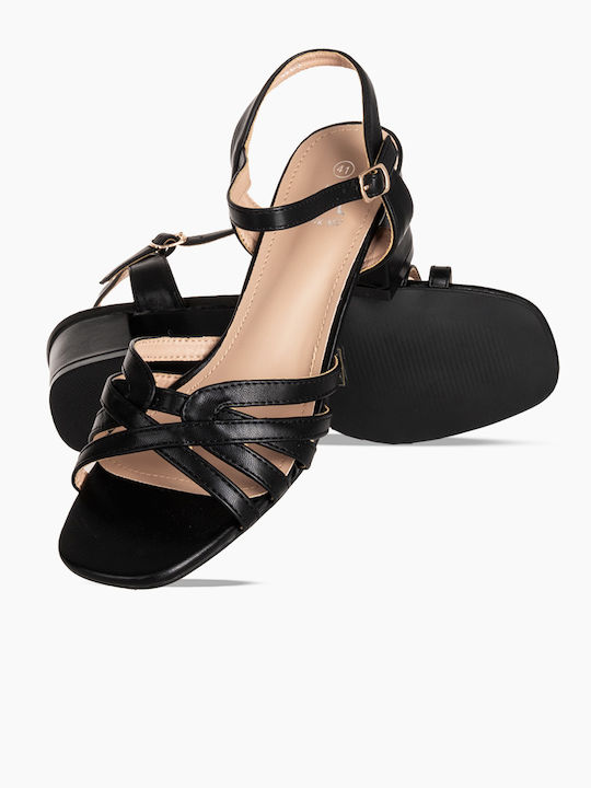 Multiple Strap Sandals 364.dm9-22-l Black