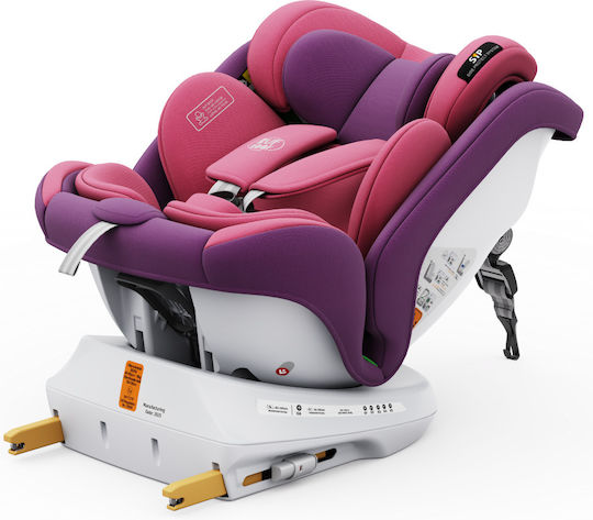 Buf Boof Twt Plus Deluxe Baby Car Seat i-Size with Isofix Unicorn Pink 0-36 kg