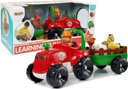 Tractor Sport Lean Trailer Sound Lights Batteries Animal Chicks