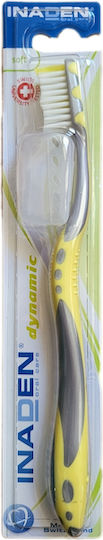 Inaden Dynamic Manual Toothbrush Soft Yellow 1pcs