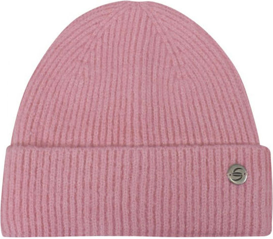 Beanie Feminin Căciulă Tricotat în culoarea Roz