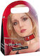 Orion Leather Halsband in Rot Farbe