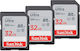 Sandisk Ultra 3-Pack SDHC 32GB U1 UHS-I 120MB/s