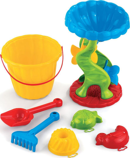 Marioinex Tools for Sand Play made of Plastic Yellow
