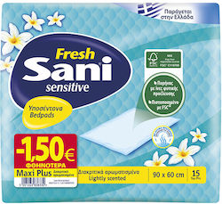 Sani Incontinence Underpads 60x90cm 15pcs