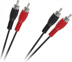 KPO2610-3 2x RCA-Stecker - 2x RCA-Stecker 3m