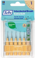 TePe Extra Soft Μεσοδόντια Βουρτσάκια 0.45mm 6τμχ