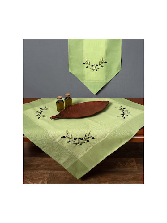 Silk Fashion Rotunda Bg23a Green 85x85cm