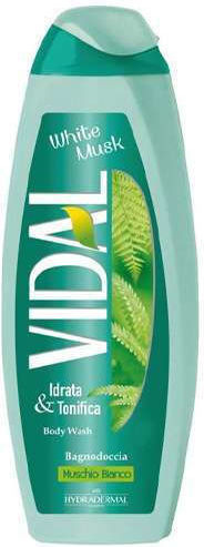 Vidal White Musk Κρεμώδες Αφρόλουτρο & Άρωμα White Musk 500ml