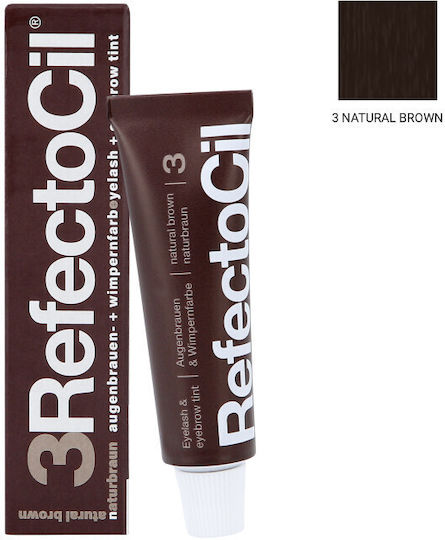 RefectoCil Vopsea Henna Pentru Sprâncene 3 Castaniu 15ml