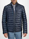 Χειμωνιάτικο Μπουφάν Puffer Navy Μπλε