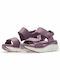 Skechers D'lux Walker Damen Flache Sandalen in Lila Farbe