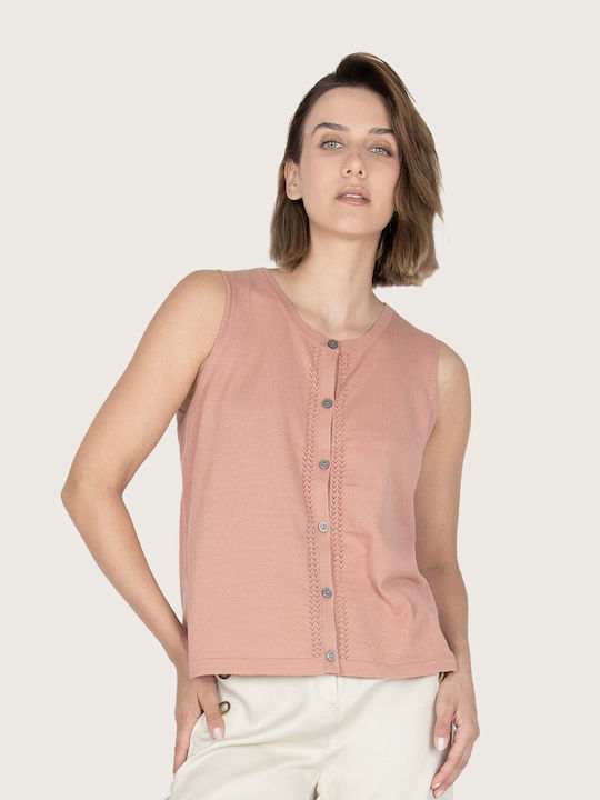 Indi & Cold Women's Blouse Pink