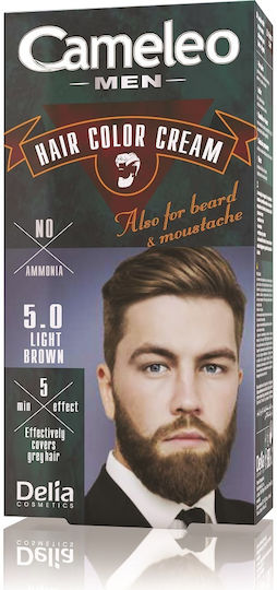 Cameleo Haarfärbemittel Ohne Ammoniak 5.0 Hellbraun 30ml