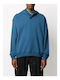 Sweatshirt mit Kapuze Blau