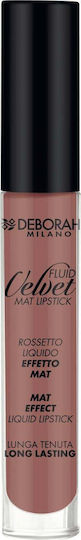 Deborah Milano Flüssiger Lippenstift Samt 53 Braun 4,5g