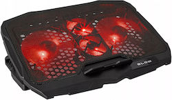 Blow Hurricane Cooling Pad με 4 Ανεμιστήρες και Φωτισμό