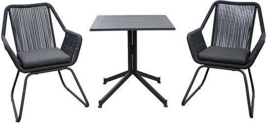 Rope Tyra 3 Pieces Dining Room Set Rope Tyra 3 Pieces Dining Room Set