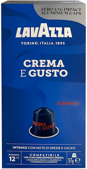 Lavazza Κάψουλες Espresso Crema E Gusto Συμβατές με Μηχανή Nespresso 10caps